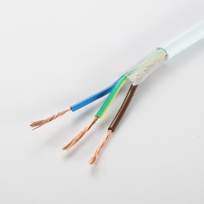 Żaroodporny drut miedziany beztlenowy z PVC, elektryczny elastyczny kabel o średnicy 7,2 mm