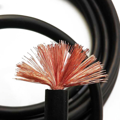Olejoodporny miedziany kabel spawalniczy, odporny na ozon elektryczny drut spawalniczy