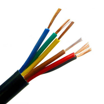 Elastyczny kabel zasilający z izolacją z PVC, 8-żyłowy, odporny na pleśń