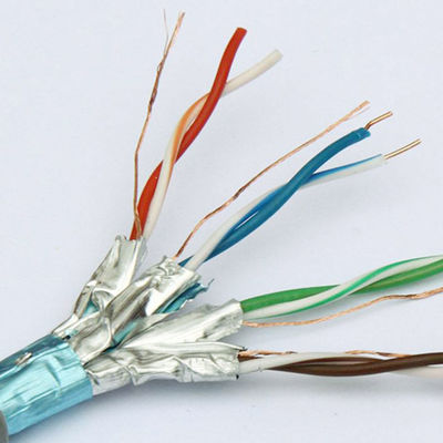 jakość  8 Core Nontoxic Network Patch Cable For Cat 5 Moistureproof Durable fabryka