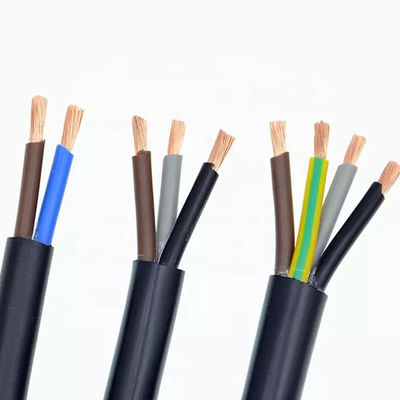 jakość  PVC Insulated Rubber Sheathed Flexible Cable 2 Core Fire Retardant fabryka
