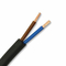 Elastyczny kabel Pvc z okrągłym płaszczem z czystej miedzi 2 rdzenie 1,0/1,5 / 2,5 / 4,0 mm2