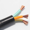 Wieloscenowy czarny gumowy kabel elastyczny